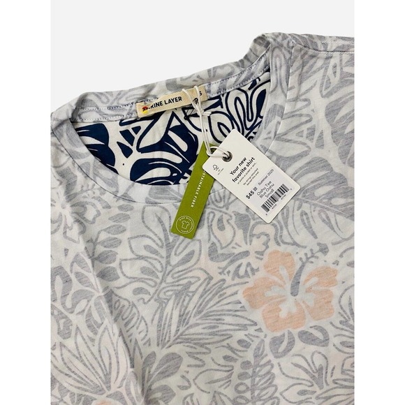 Marine Layer Men's Oahu Hawaiian Vintage Reverse Faded Wash Tee T-Shirt - Picture 3 of 7